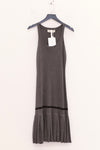 SWAYING 25 Early Autumn Cashmere Blended Vest Pleated Dress SW-SW25PF2L04C2-HUI Gray
